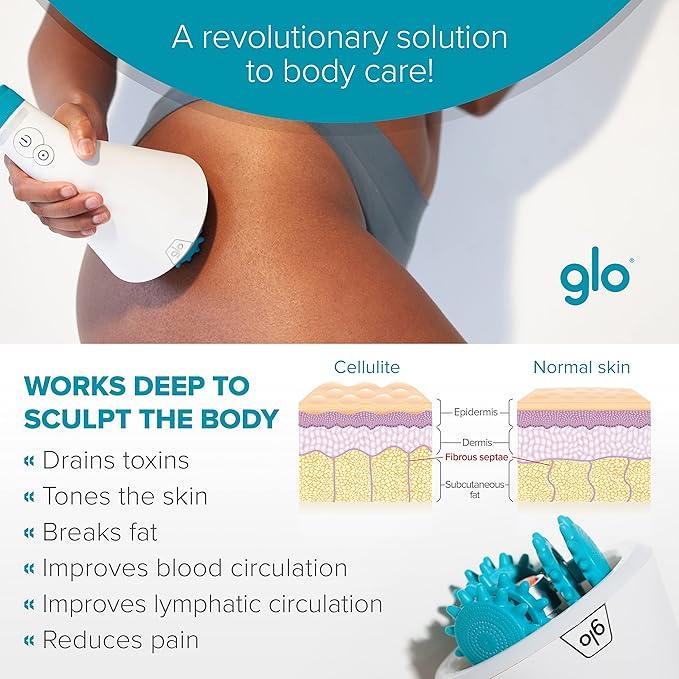 Revolucionario dispositivo de cuidado corporal que combate la celulitis, drena toxinas, tonifica la piel y mejora la circulación sanguínea y linfática.